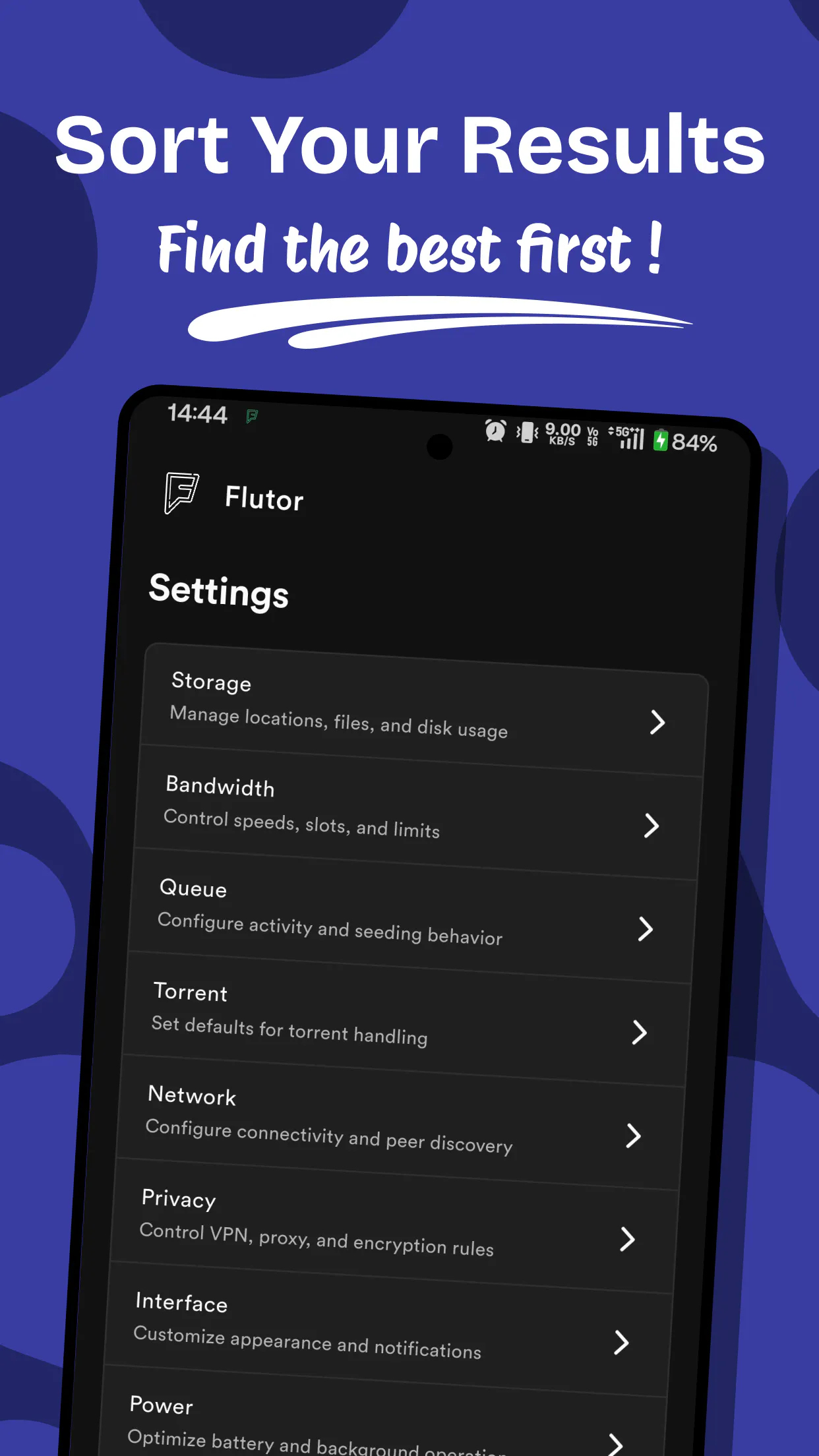TorFin - Torrent Search App gallery image