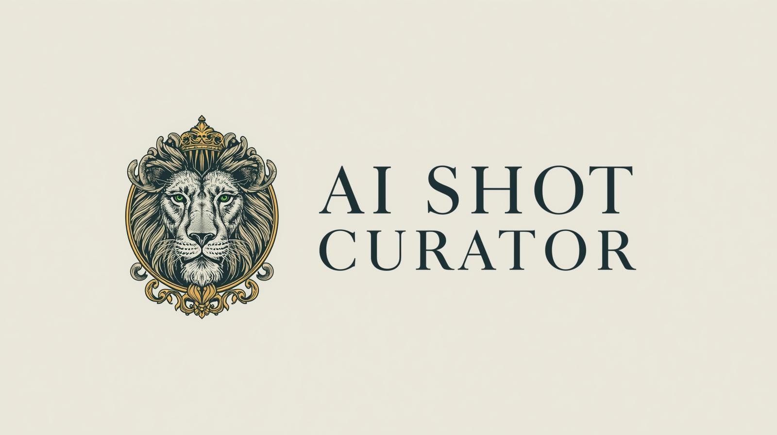 AI short curator - Product Hunt launch logo and brand identity