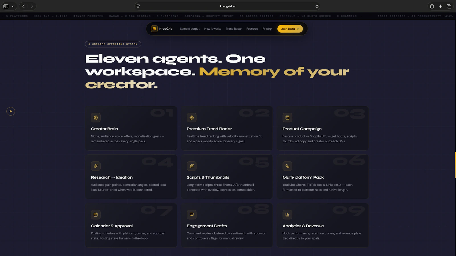 KreoGrid screenshot 3