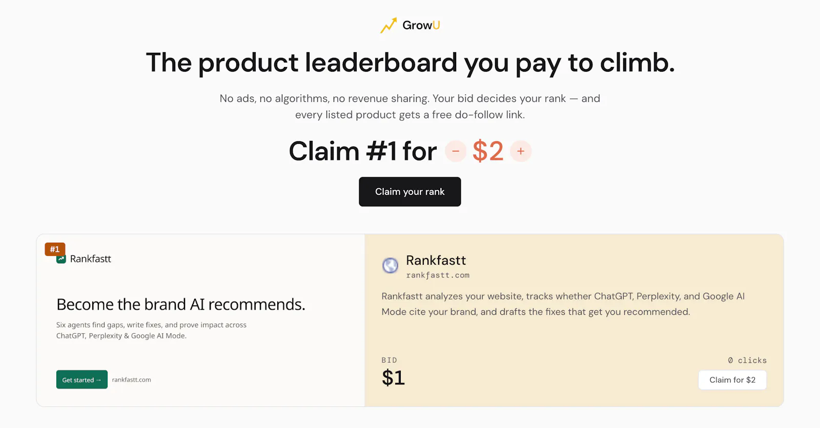 GrowU screenshot 1