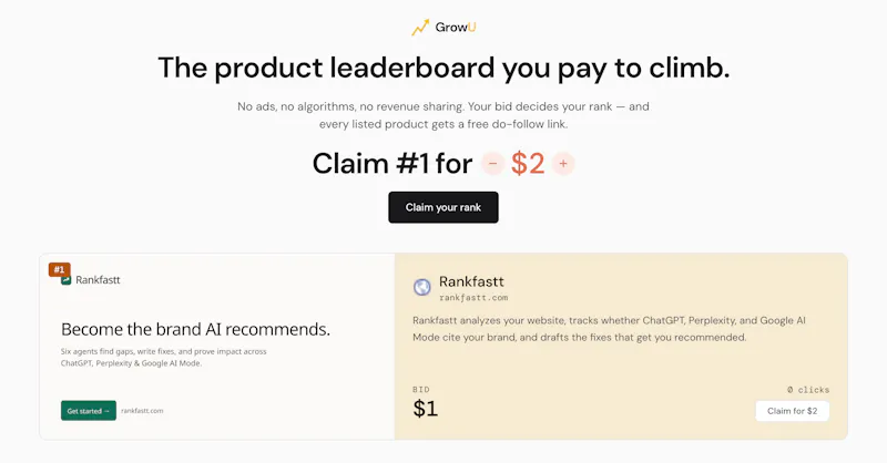 GrowU screenshot 1