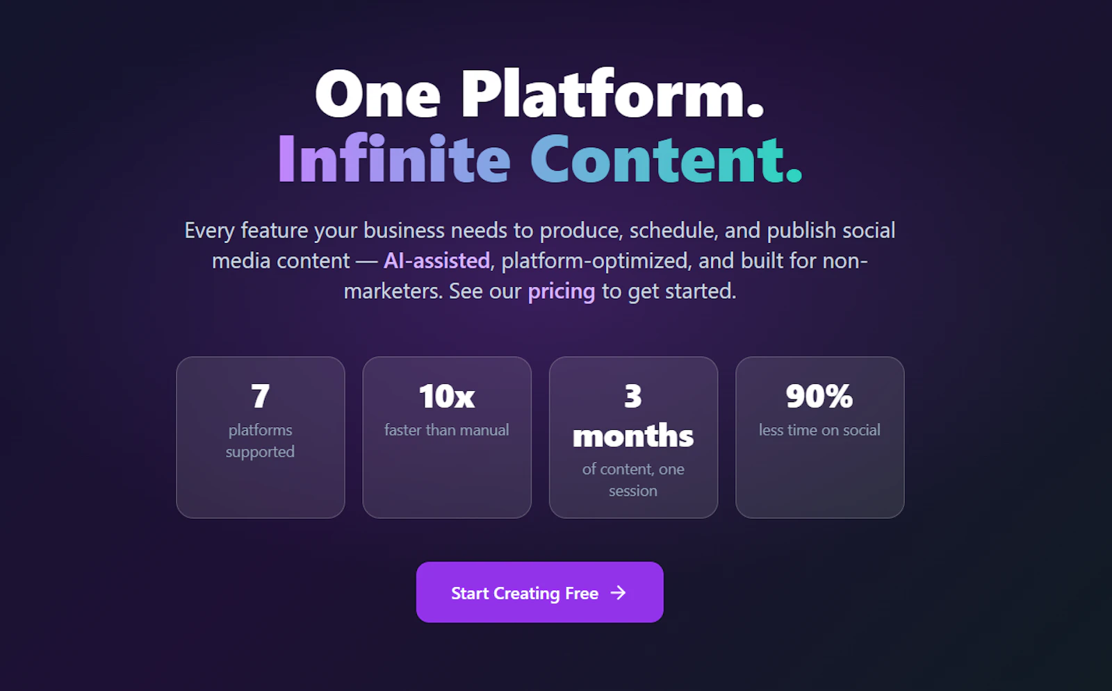FastSocial.ai screenshot 2