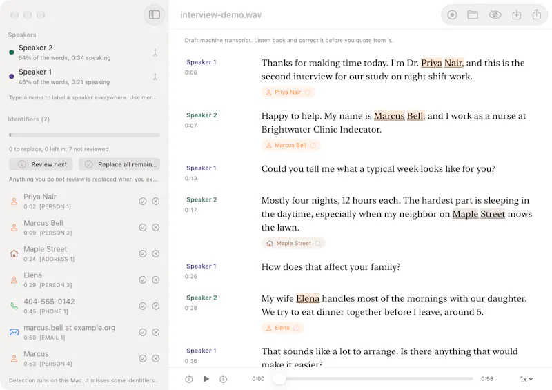 Tapefolio screenshot 7