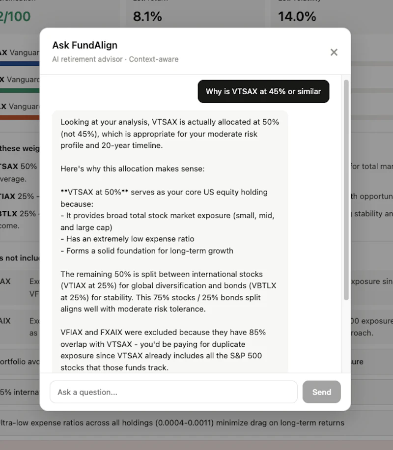 FundAlign screenshot 5