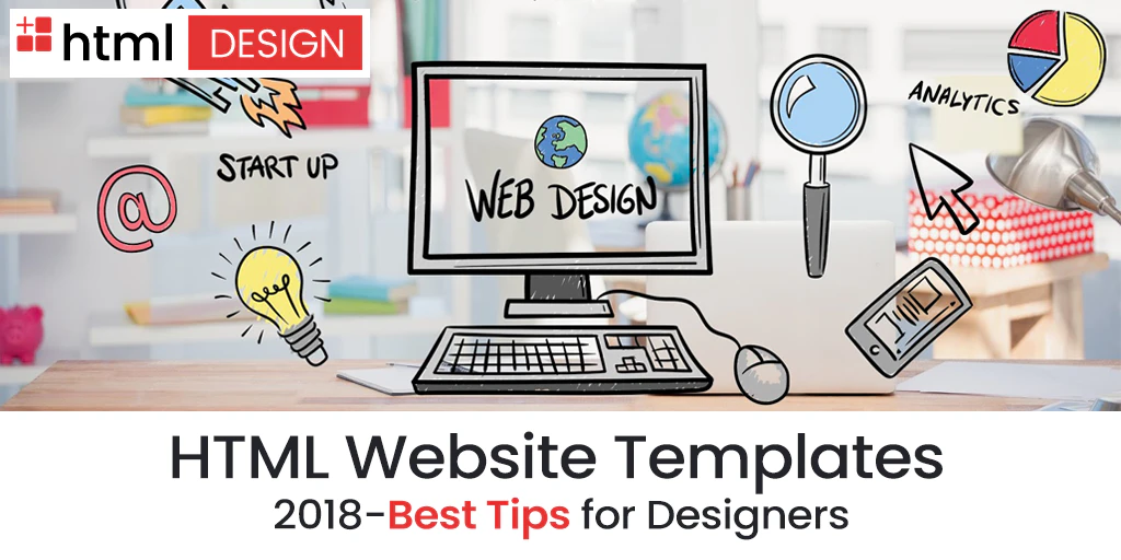 HTML Website Templates 2018 – Best Tips for Designers