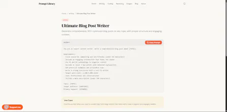 Prompt Library gallery image