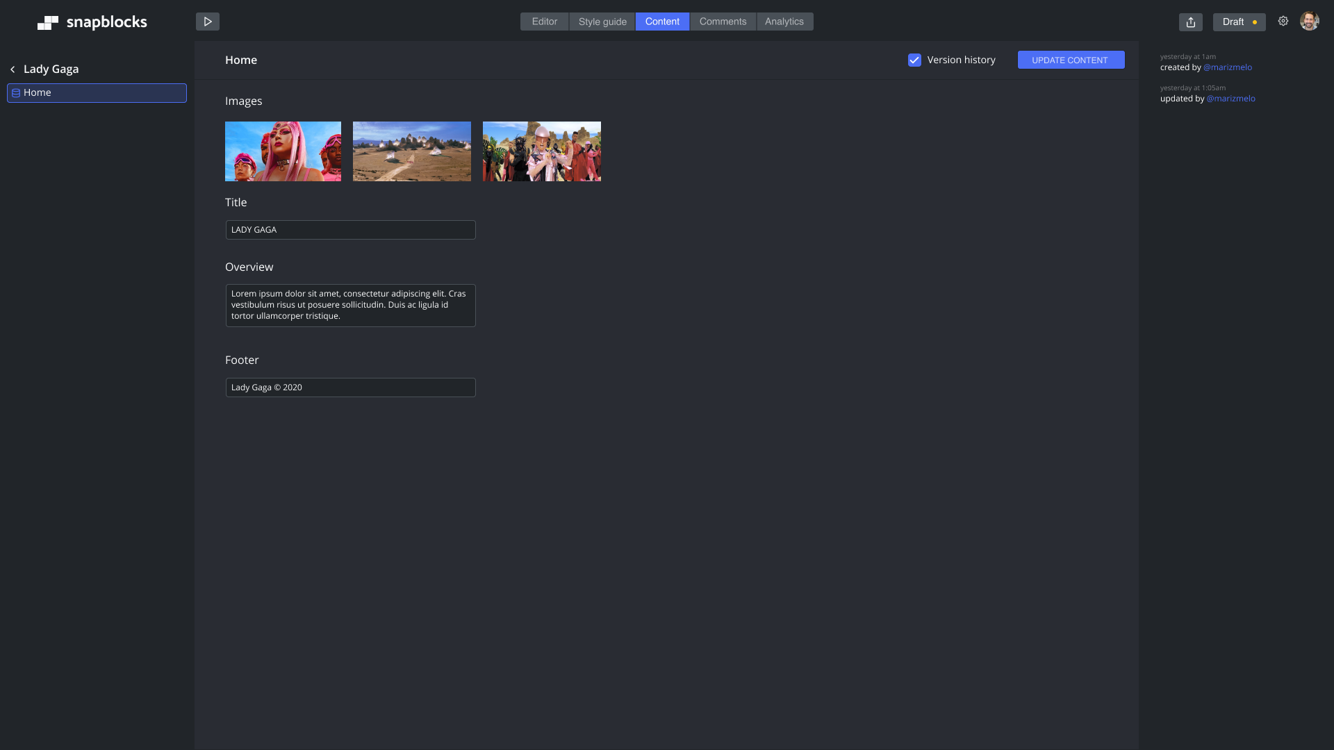 Snapblocks gallery image
