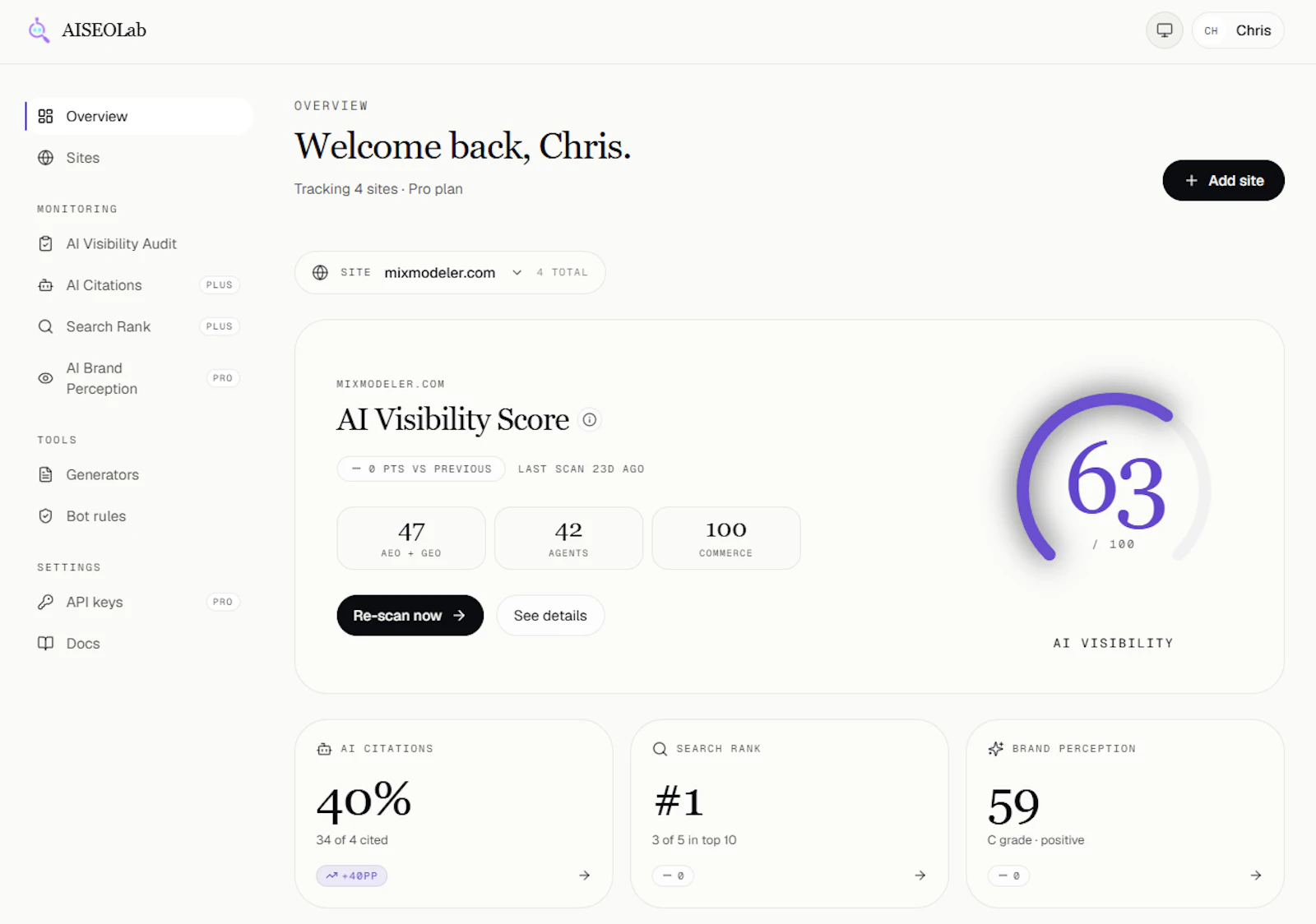 AI SEO Lab screenshot 1