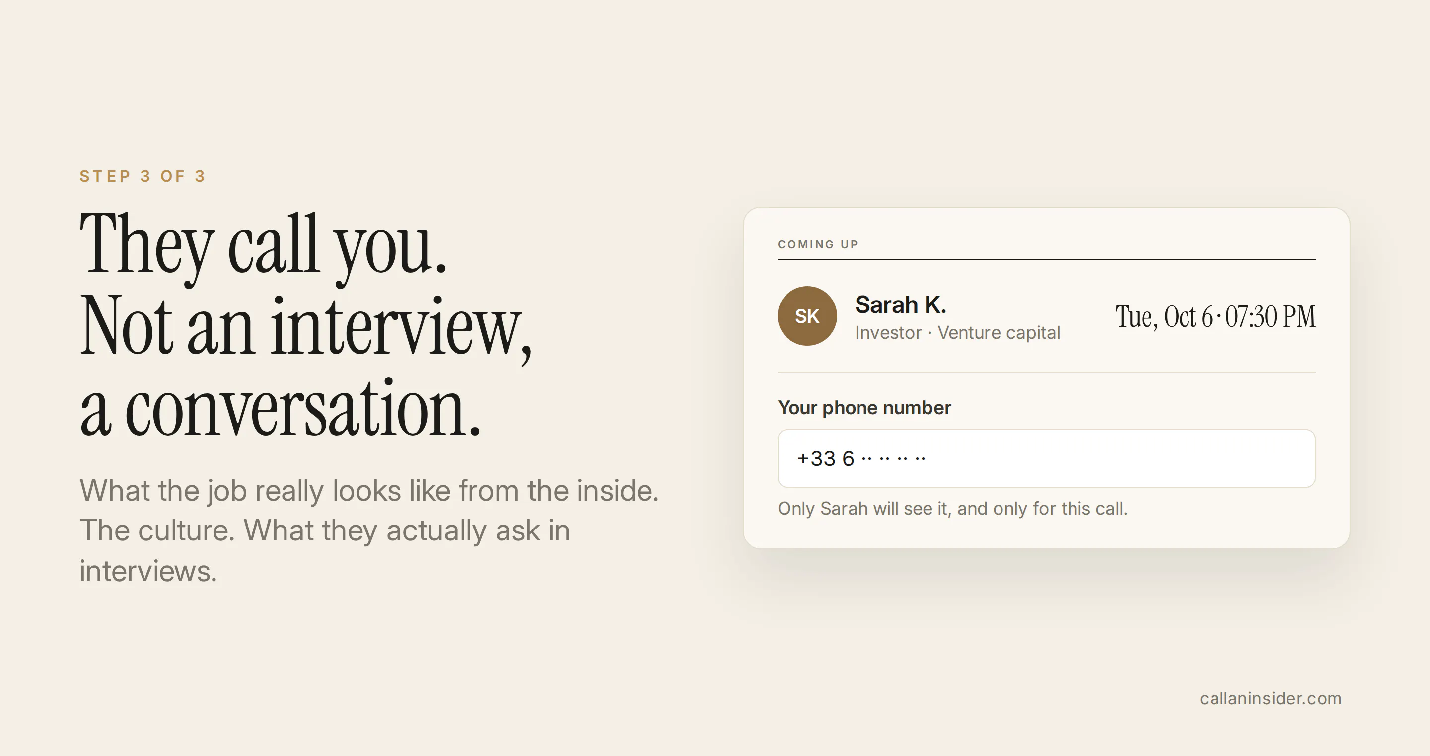 Call an Insider gallery image