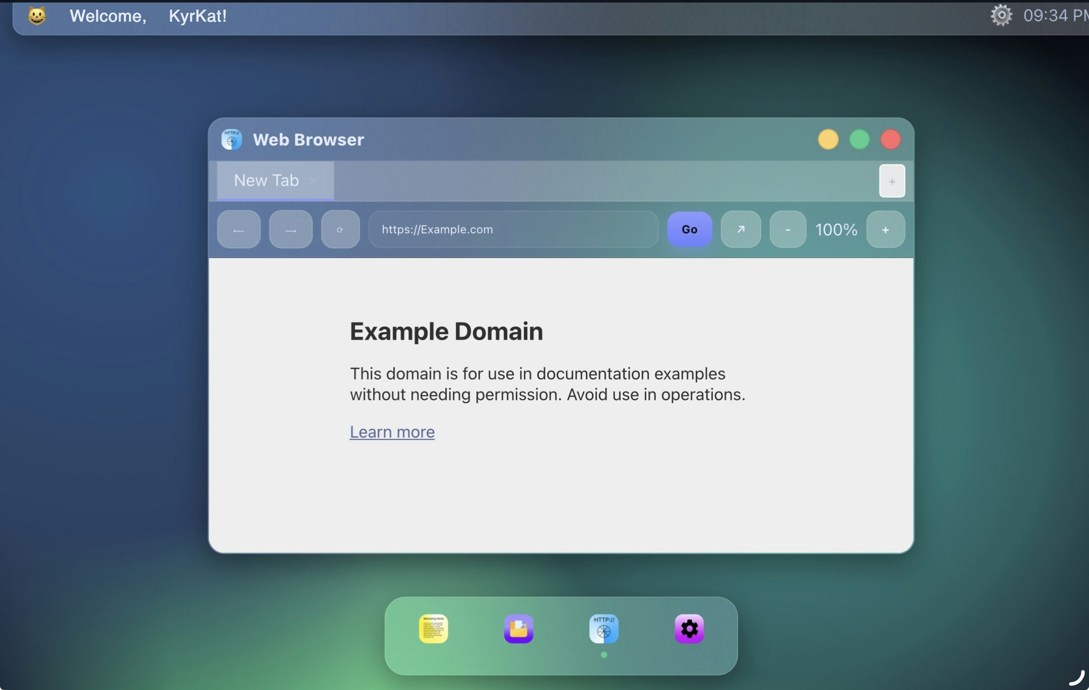 MeowOS:Major Update - Main screenshot showing features and interface