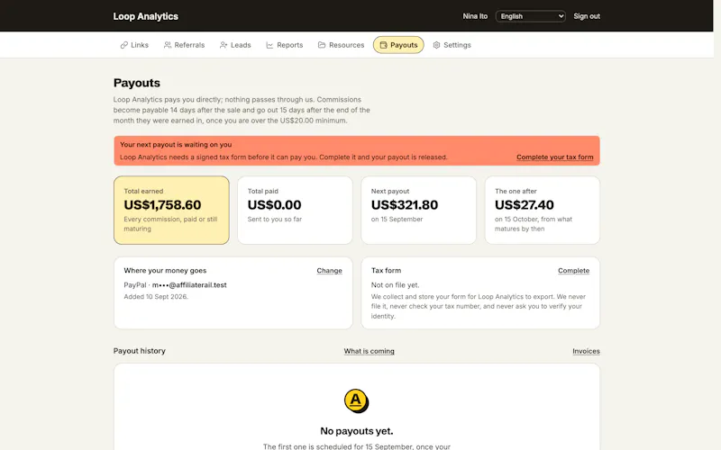 AffiliateRail screenshot 14