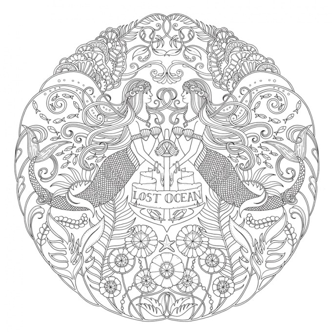 Secret Garden Coloring Books For Adults gallery image