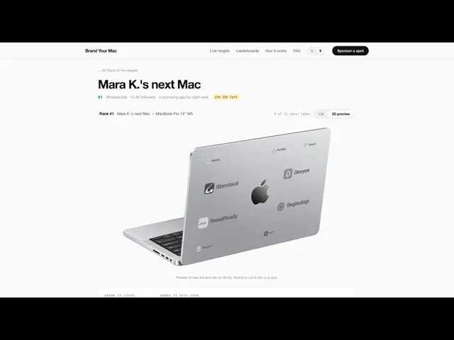 Brand someone's Mac gallery image