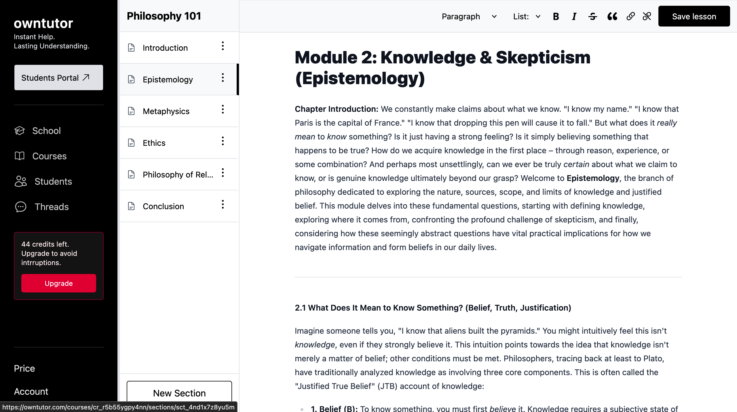 Own Tutor gallery image