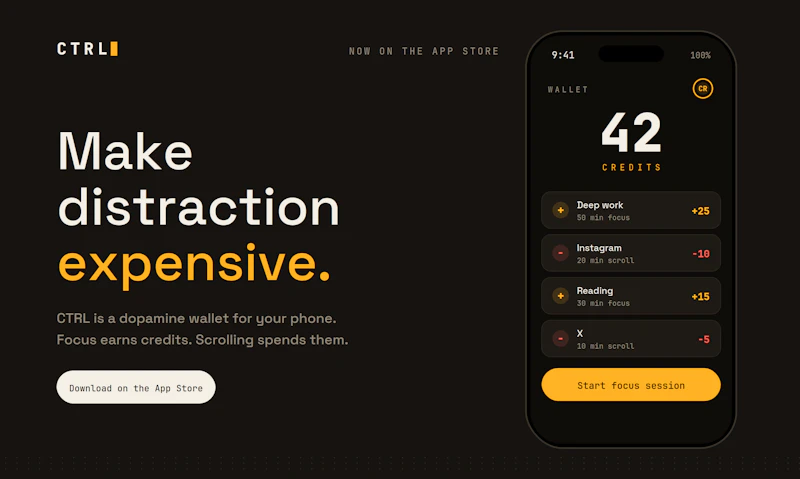 CTRL screenshot 1