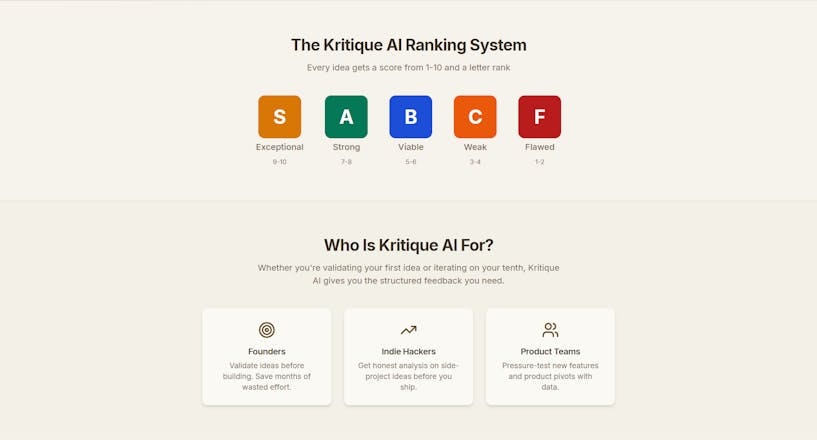 Kritique AI gallery image
