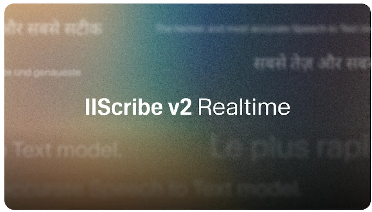 Scribe v2 Realtime