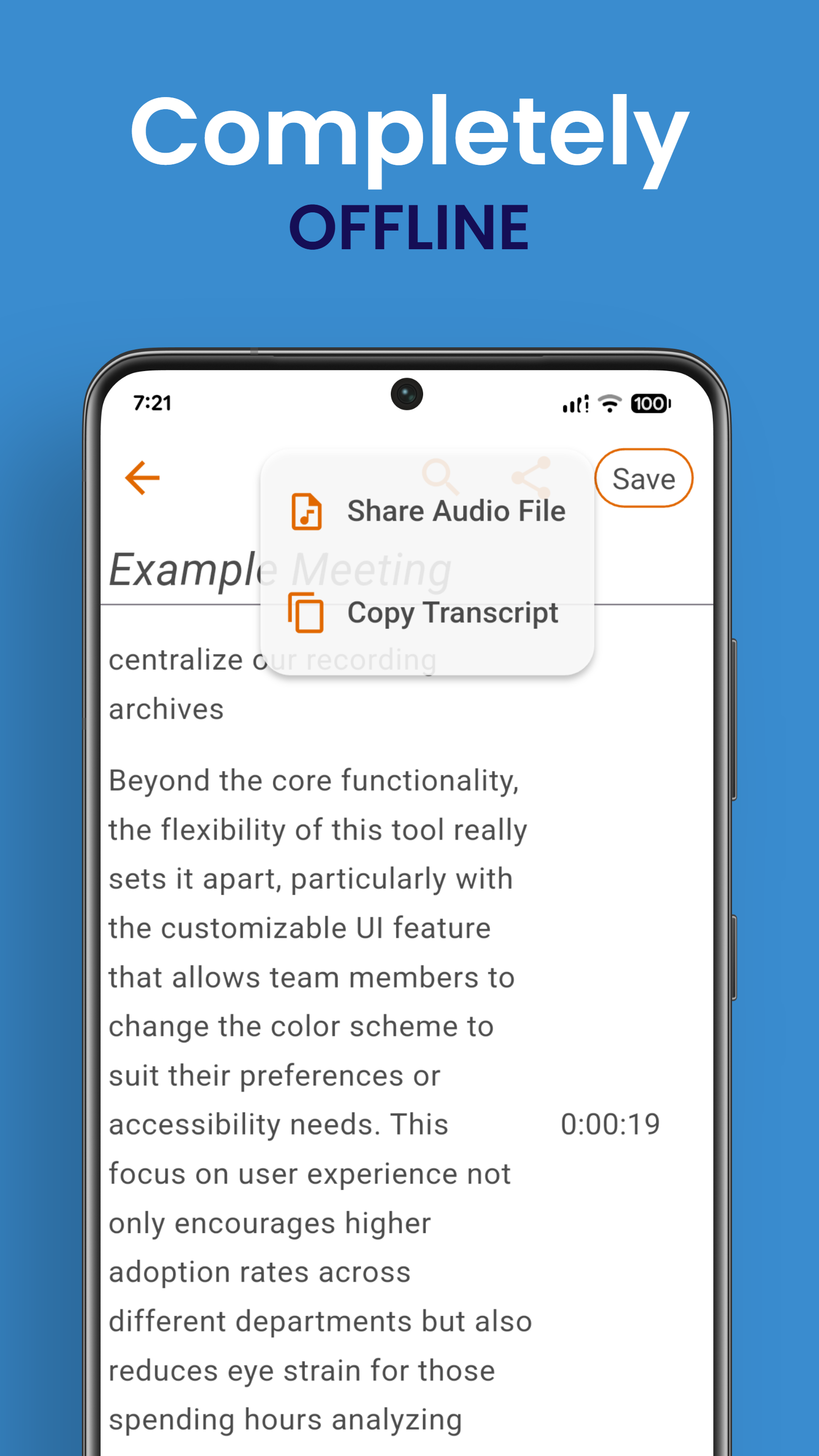 The Transcriber gallery image