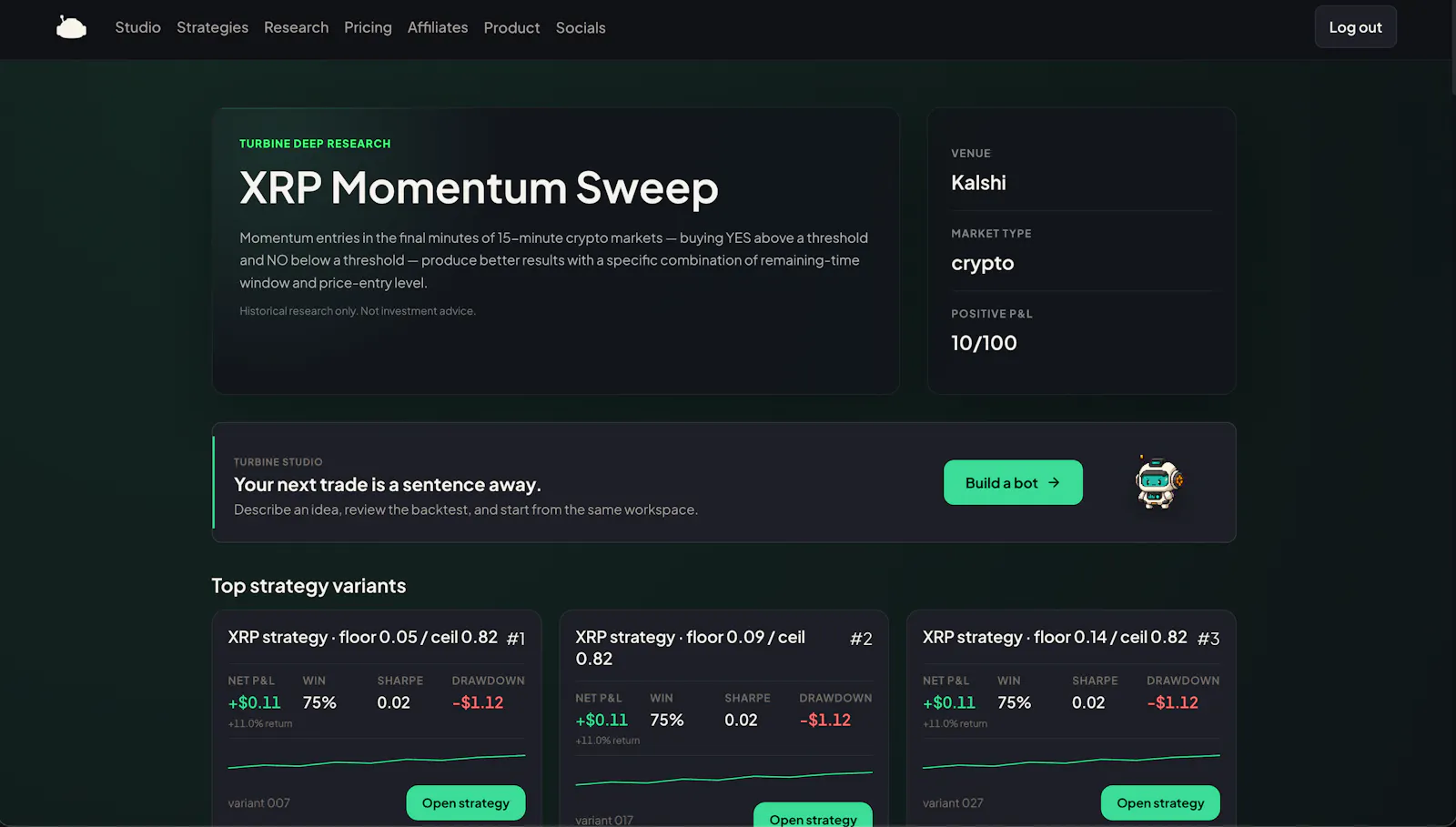 TurbineFi screenshot 5