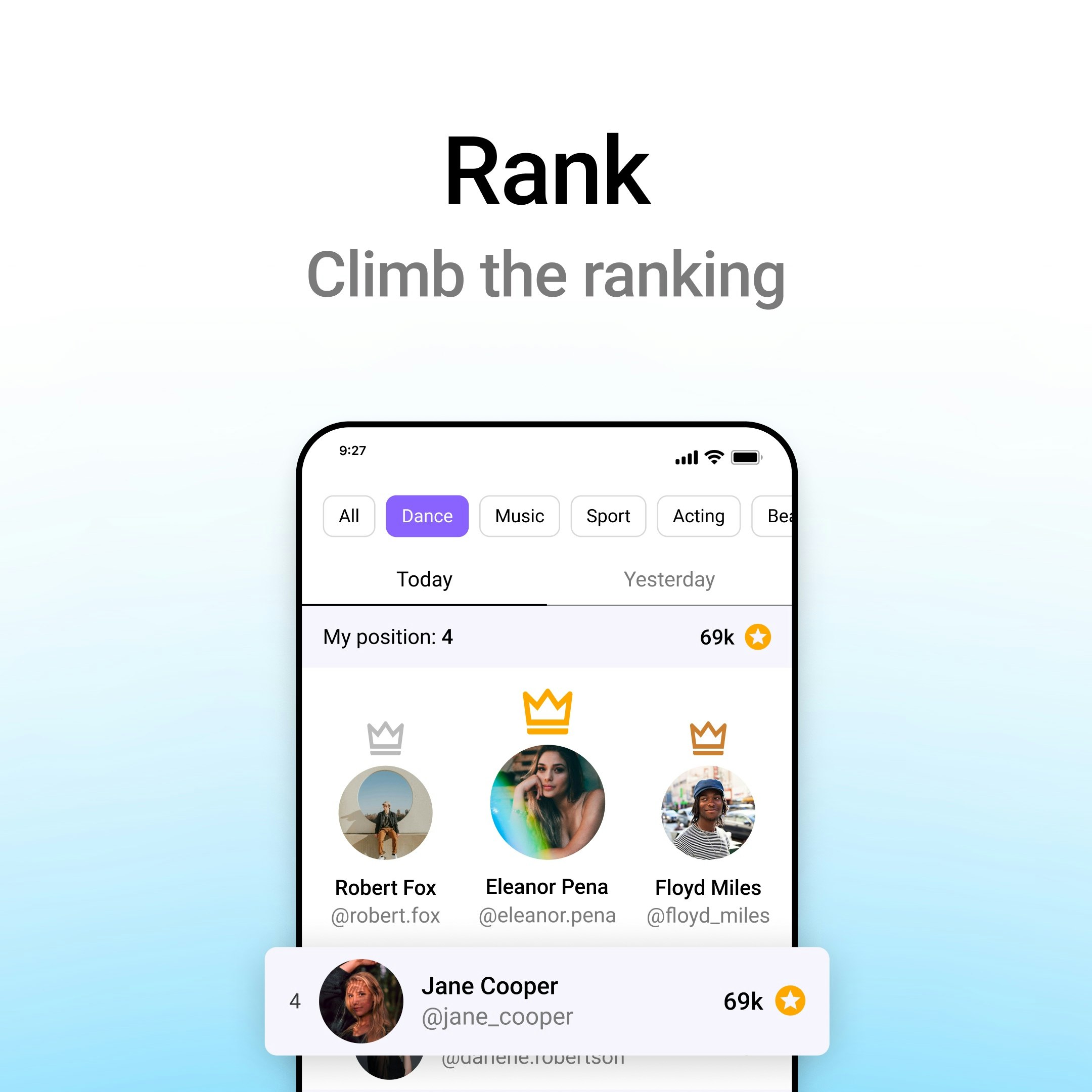 وسائط Shineup - عرض المواهب 2