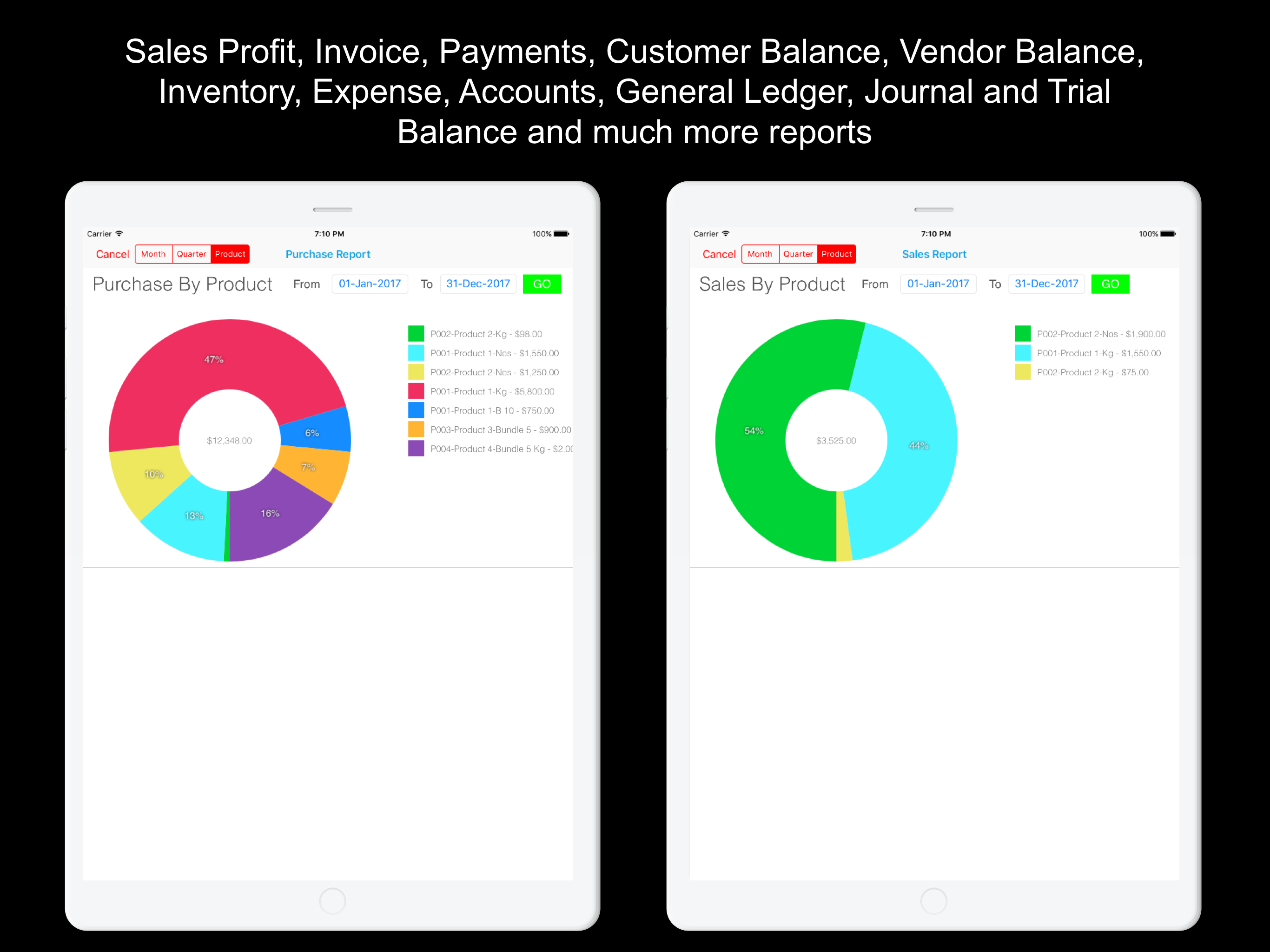 Kite Books : Invoice, Inventory and Accounting App gallery image