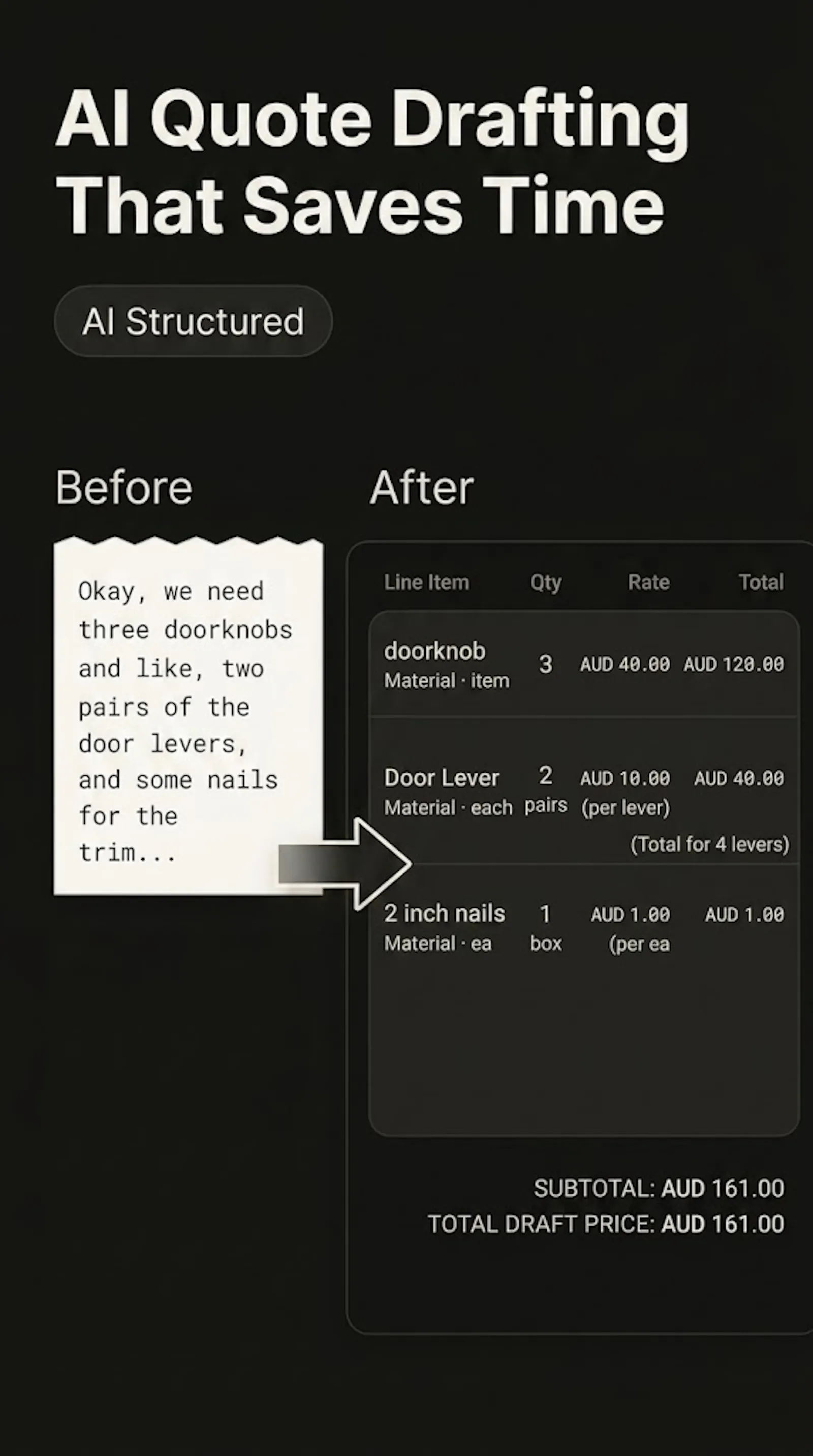 QuoteDashAI screenshot 3