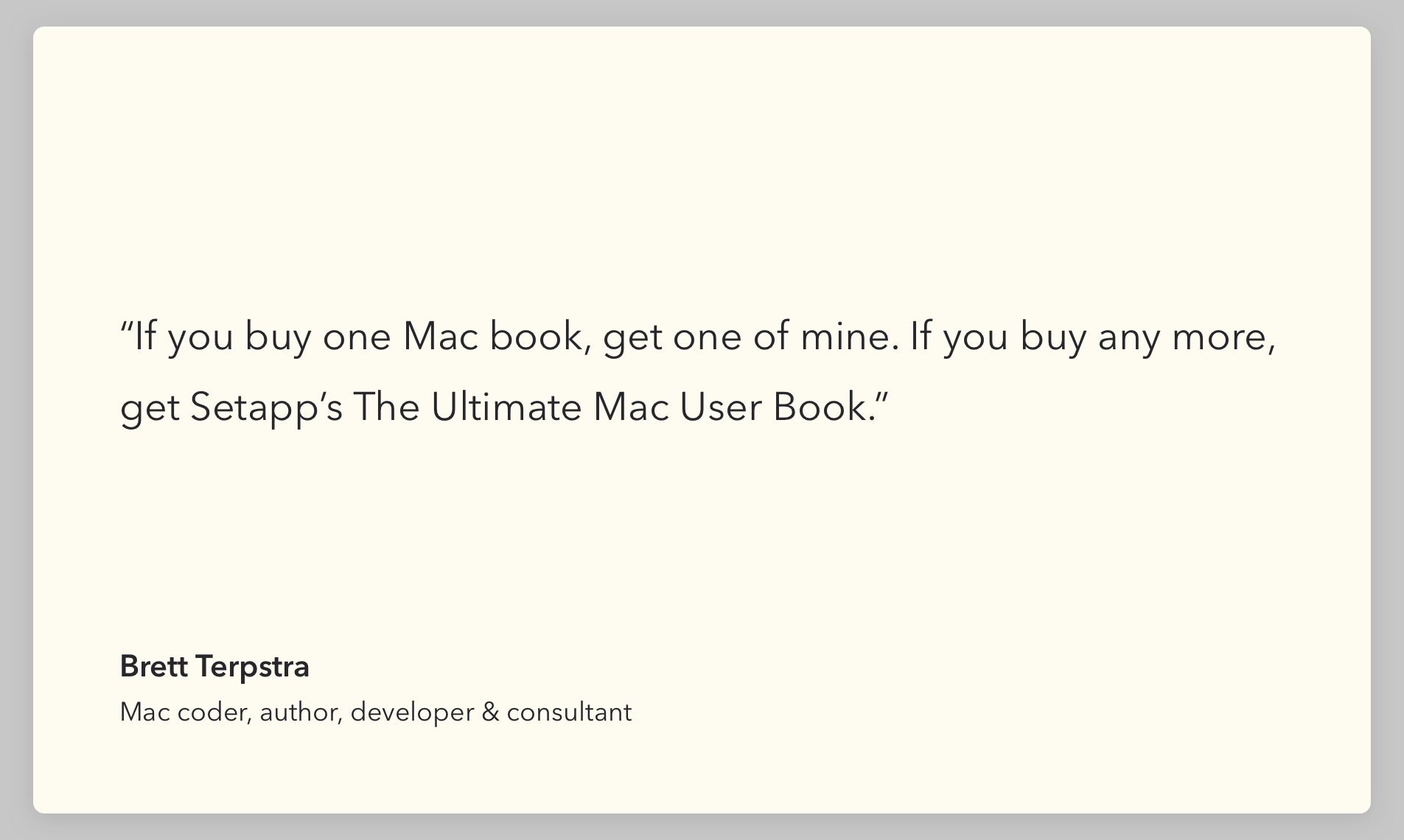 The Ultimate Mac User Book gallery image