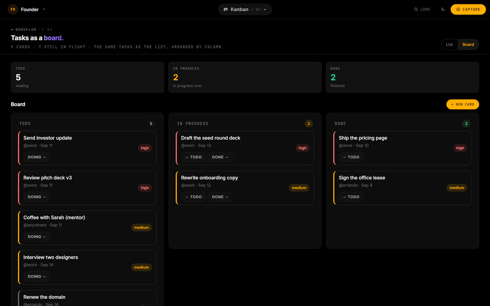 Plannr.do screenshot 2