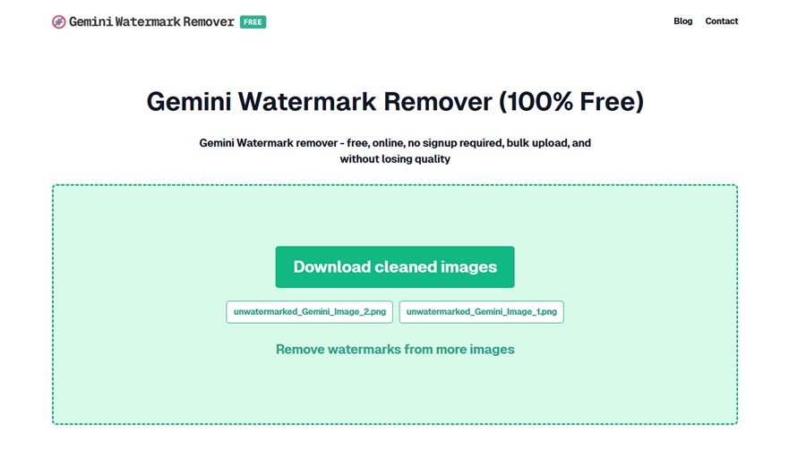 Gemini Watermark Remover gallery image