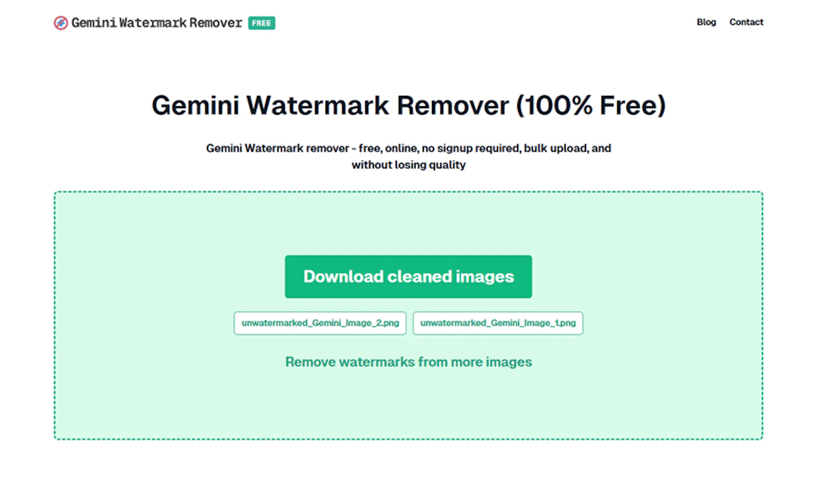 Gemini Watermark Remover screenshot 3