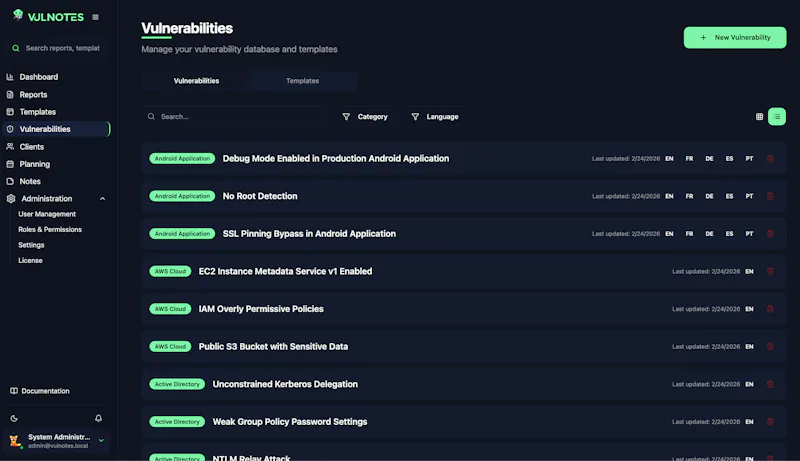 Vulnotes screenshot 7
