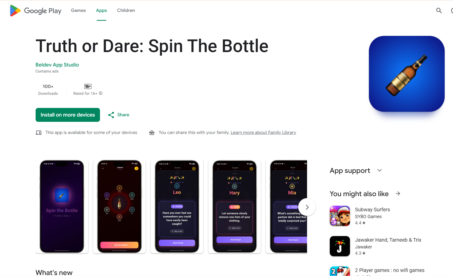 Truth or Dare: Spin the Bottle : Party gallery image