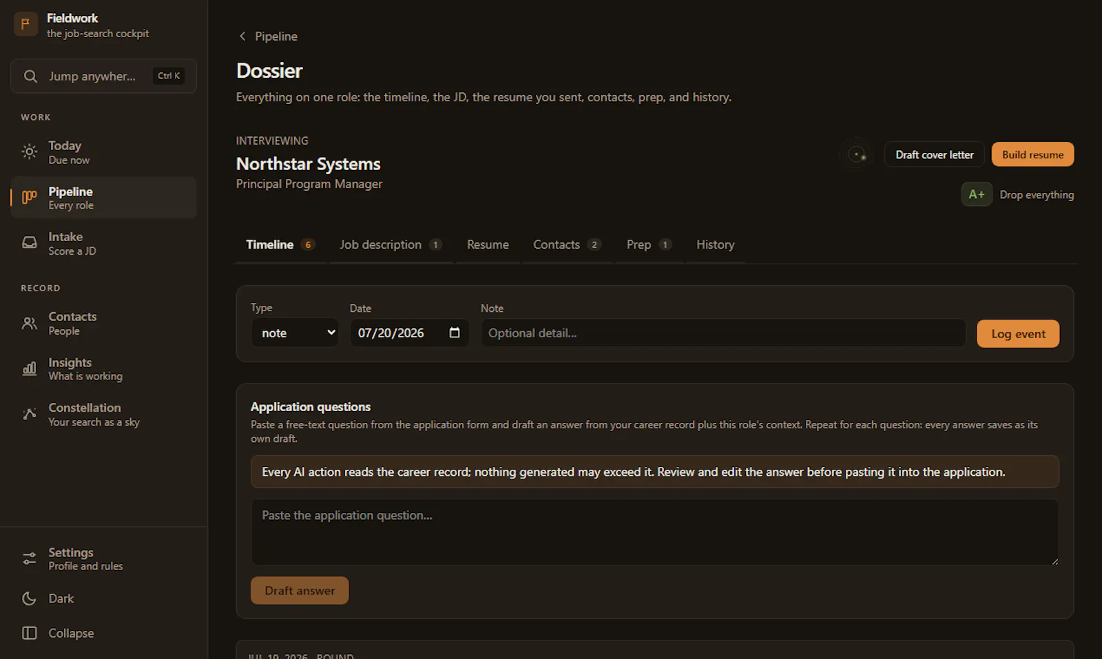 Fieldwork screenshot 12