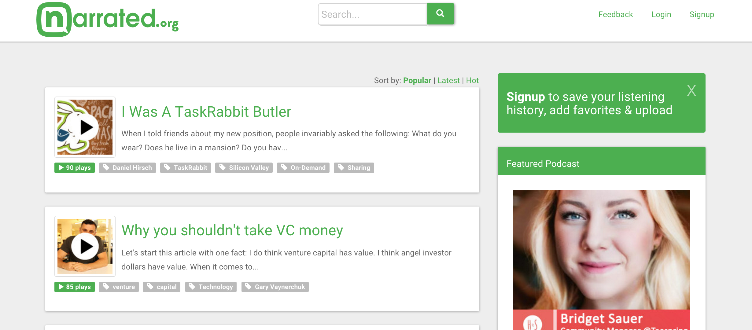  narrated.org gallery image
