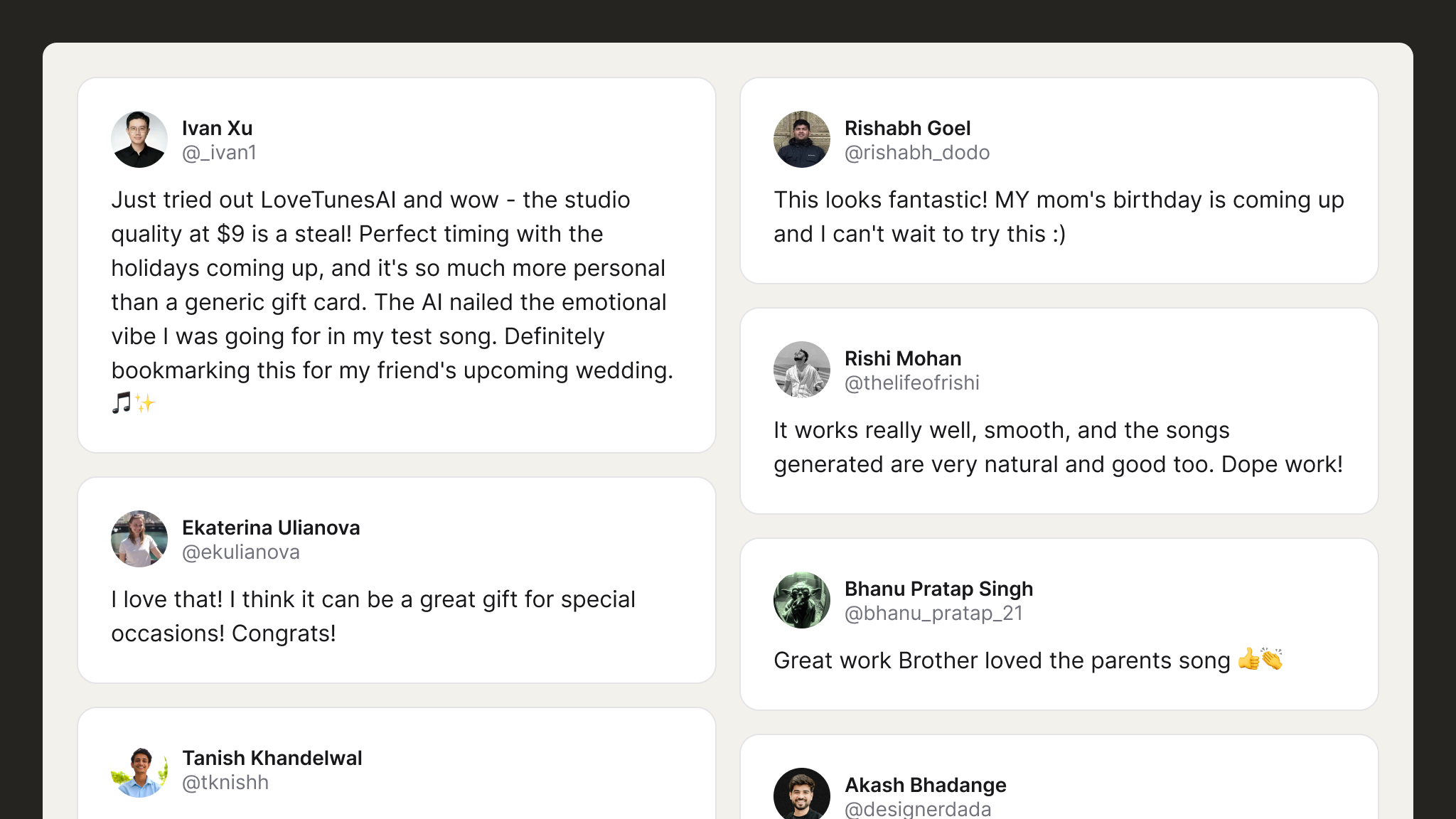 LoveTunesAI gallery image