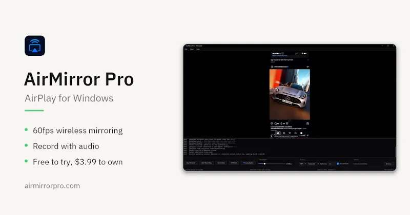 AirMirror Pro screenshot 1