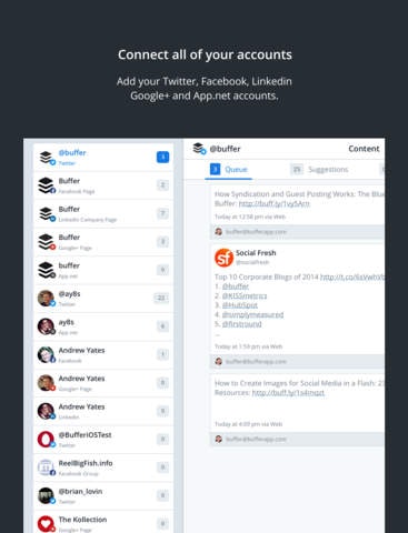 Buffer for iPad & iOS 8 gallery image