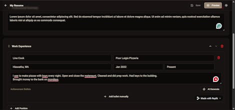 RobotResume FREE AI Resume Builder gallery image