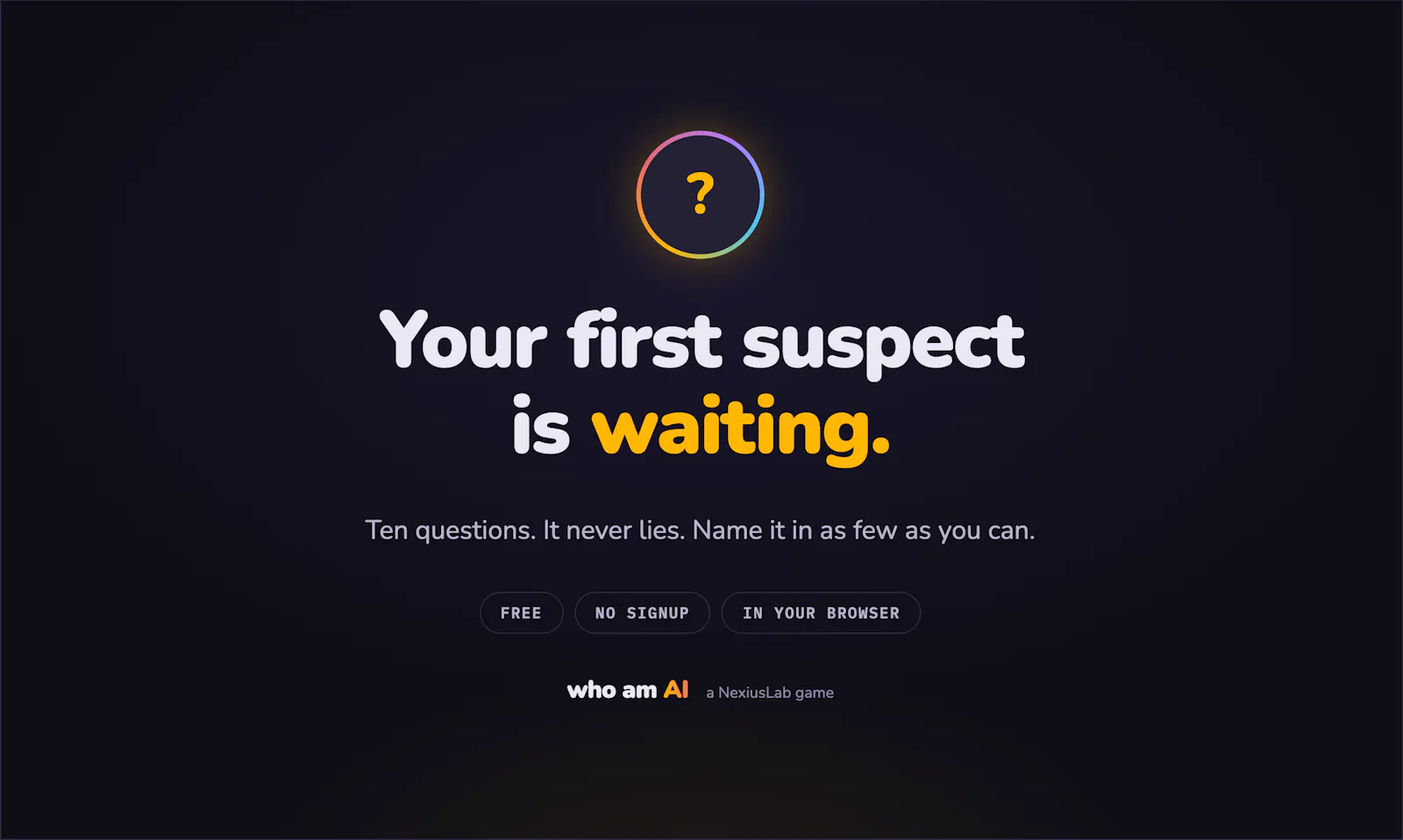 Who am AI screenshot 6