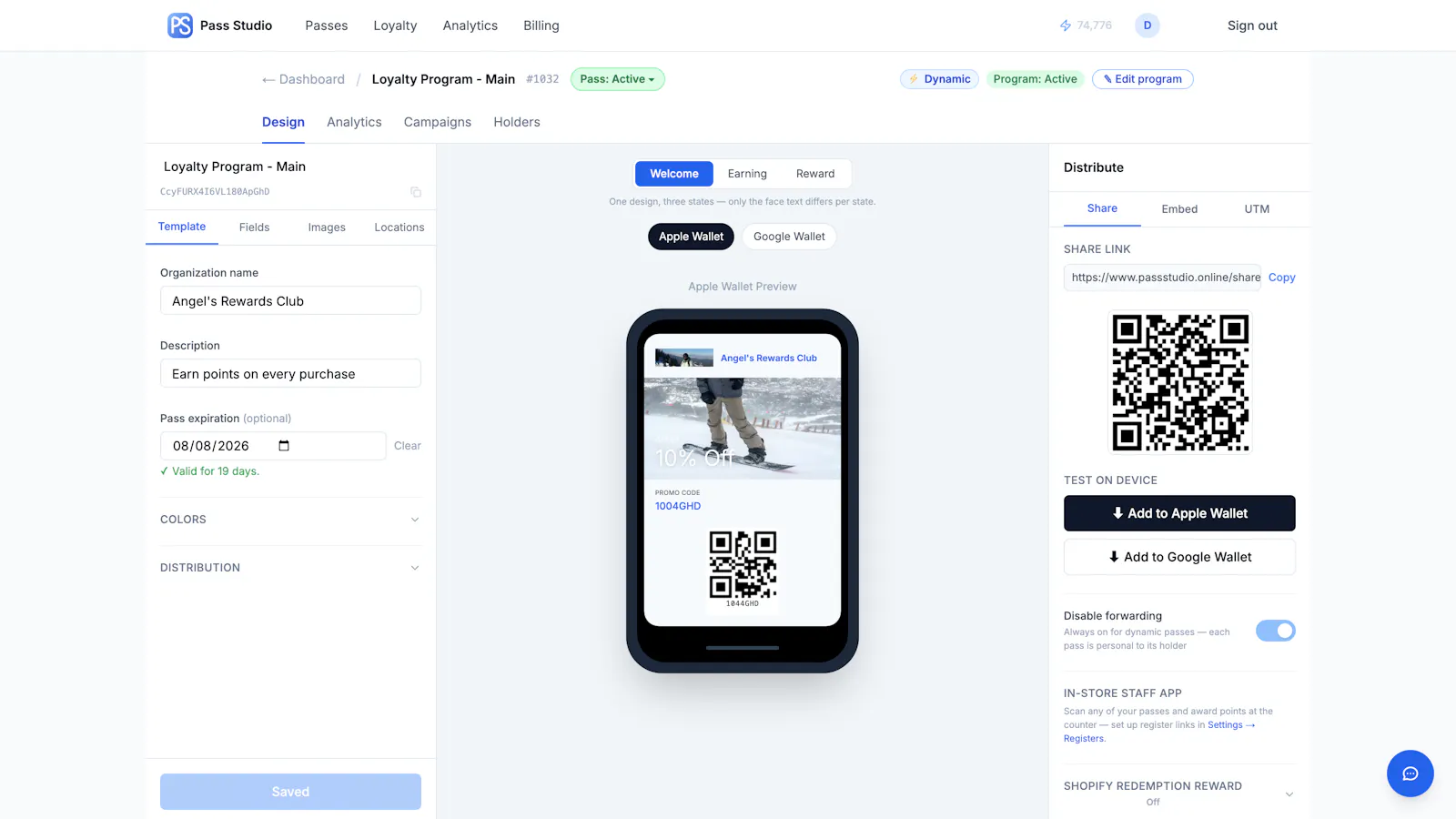 Pass Studio screenshot 3