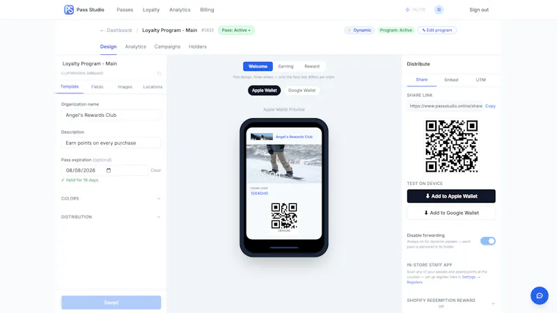Pass Studio screenshot 3