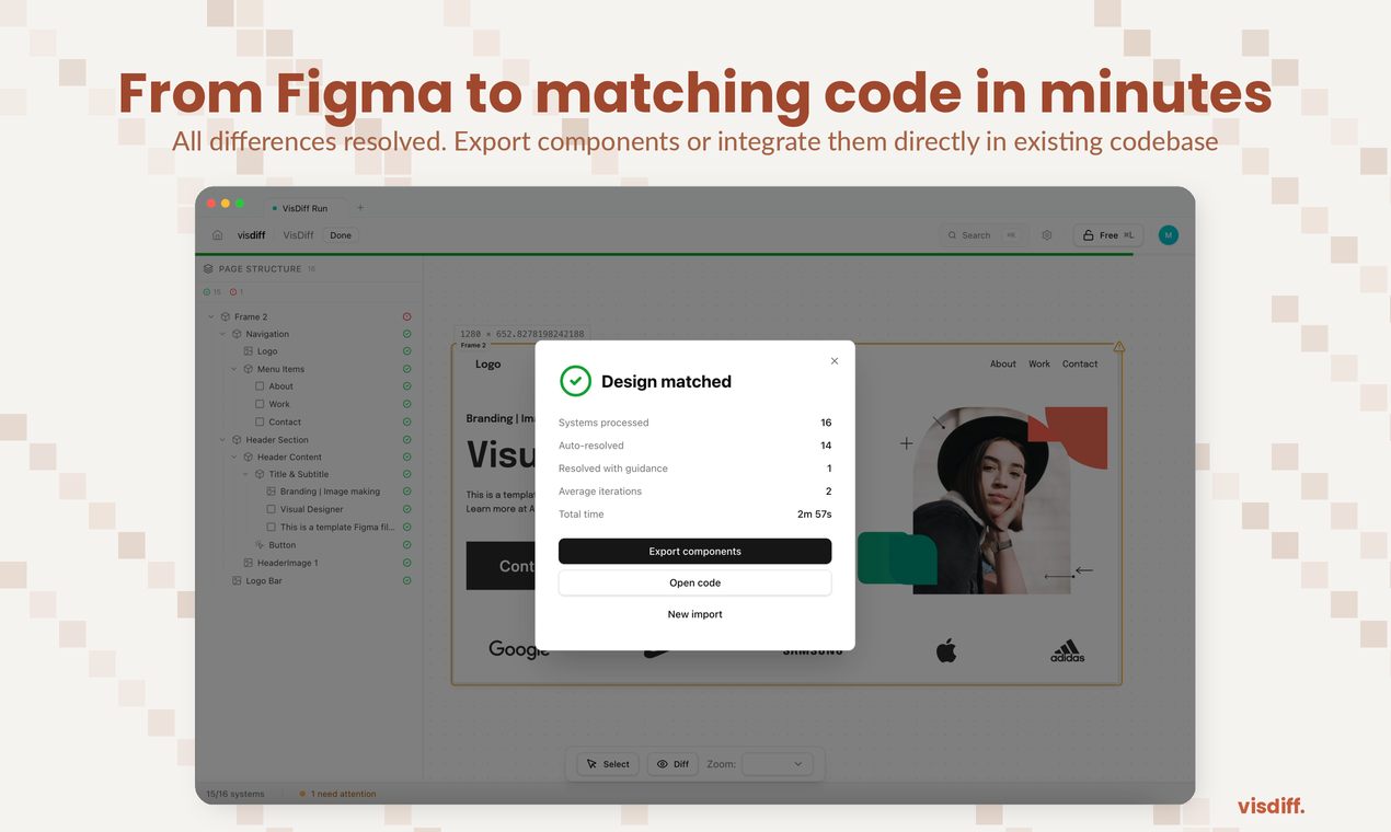 Visdiff gallery image