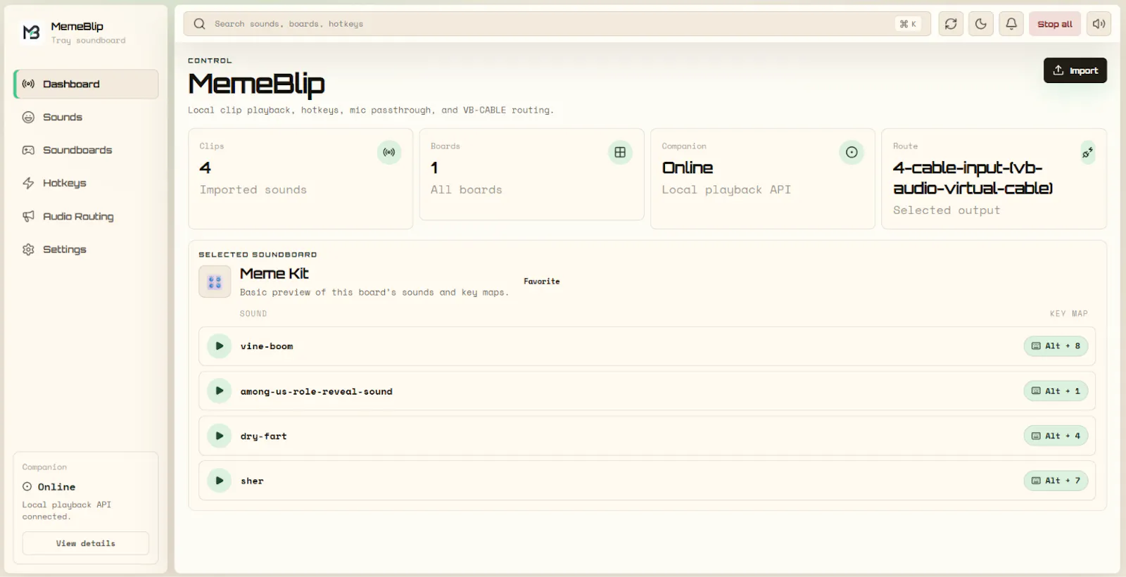 MemeBlip — Soundboard for Chaos screenshot 3