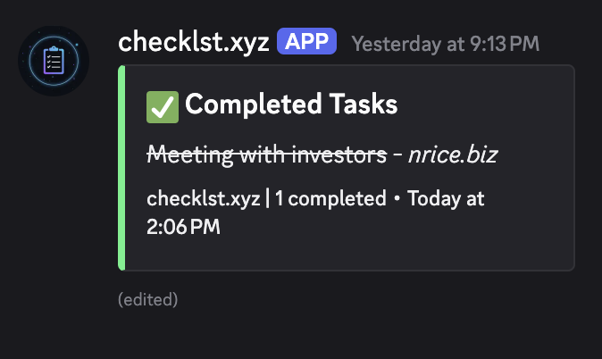 checklst.xyz - Screenshot 3 showing product features and functionality
