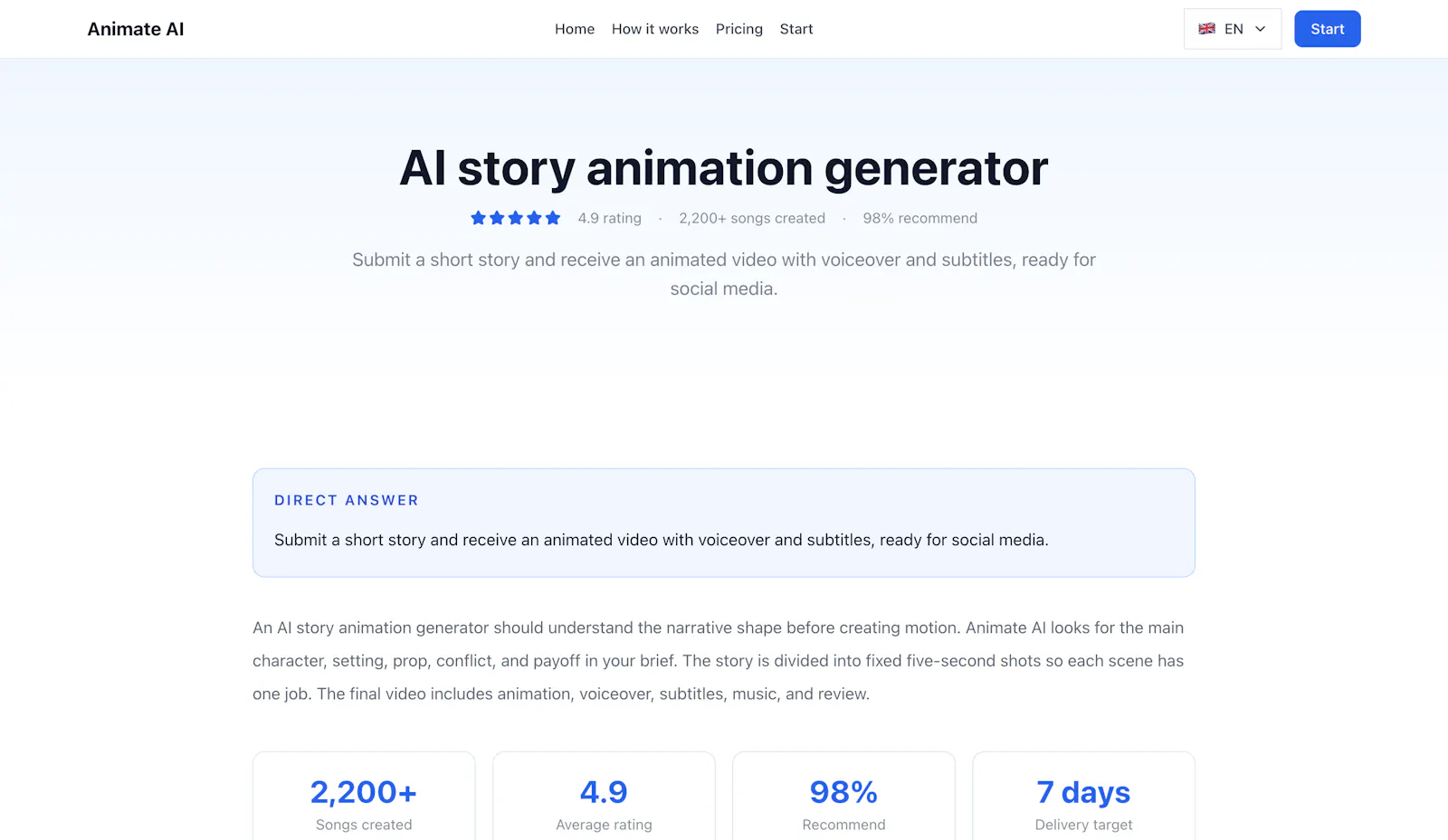Animate AI screenshot 2