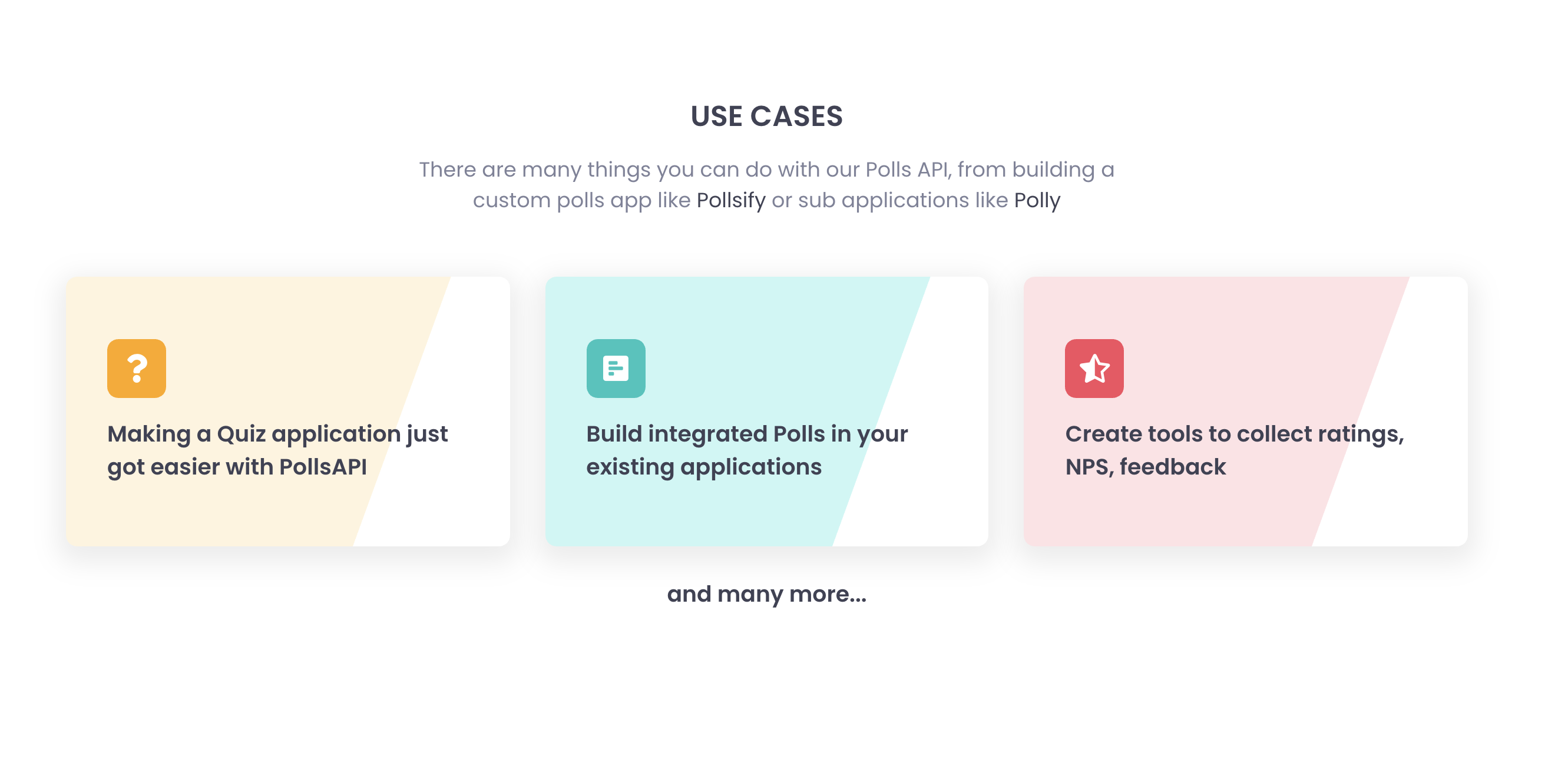 Polls API gallery image