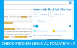 Automatic Backlink Checker media 2