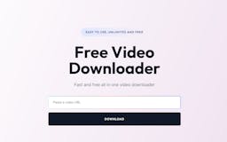 Free Video Downloaders media 1