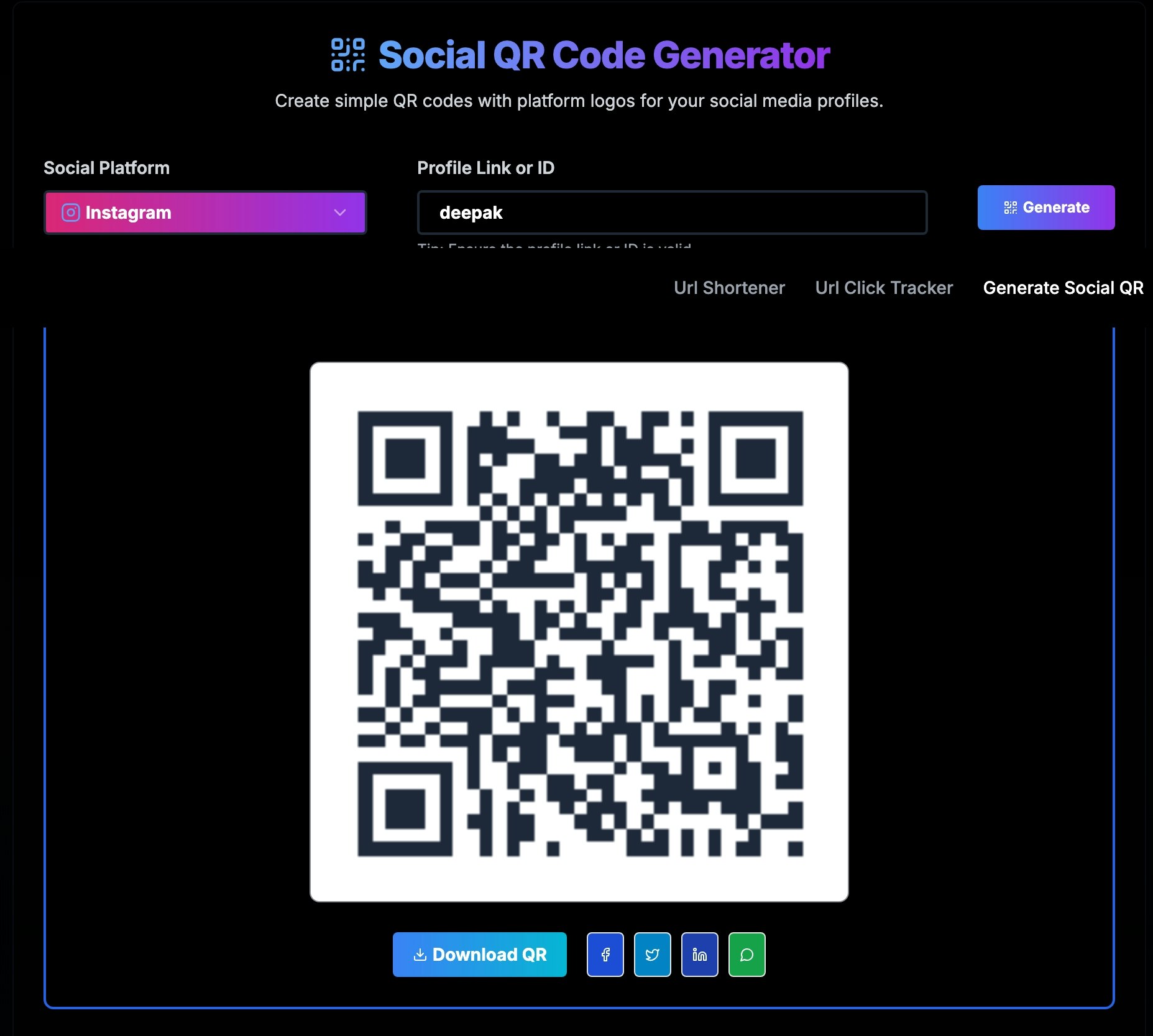 ตัวย่อ URL Free และ QR Code Generator - ตัวย่อ URL Free และ QR Code Generator media 1