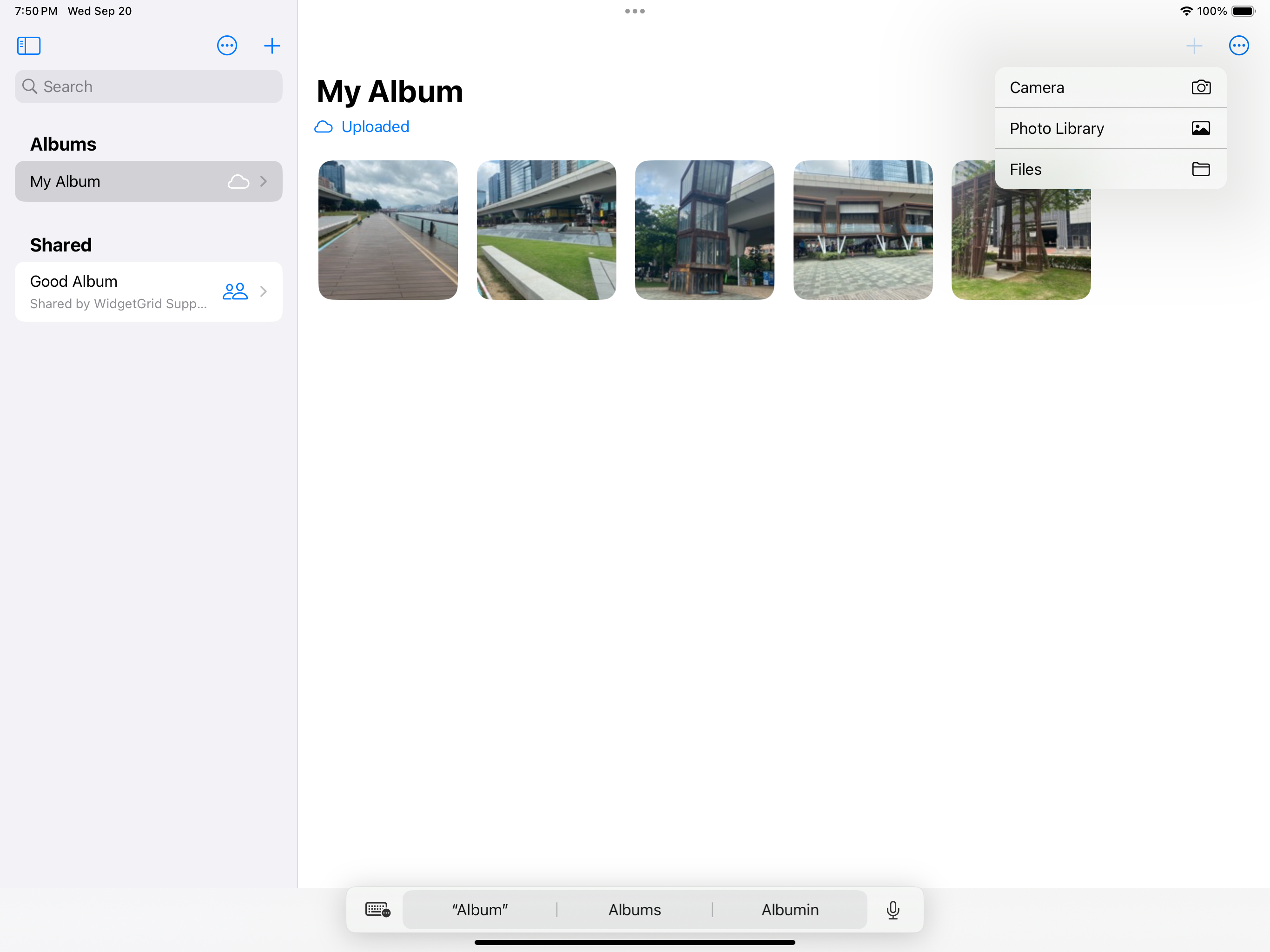 Mingki Album Widgets Medien 11